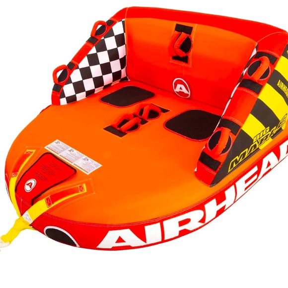 AirHead BIG Mable 1-2 rider towable tube for 🛥️ boating and 🌊 water sports - Picture 1 of 7